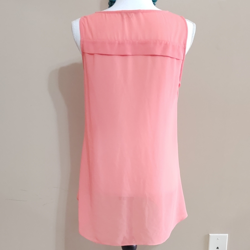 Lost April Coral Top - Picture 4 of 8